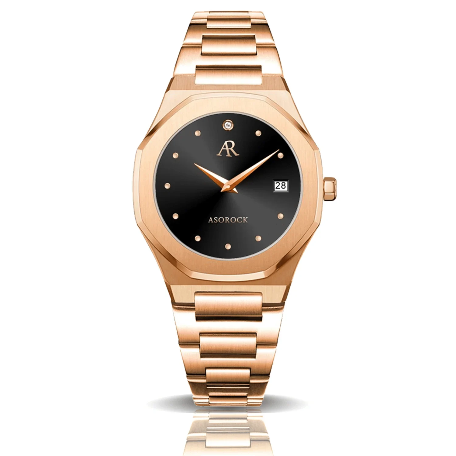 RoseGold/Black goddess – ASOROCK WATCHES display picture 1