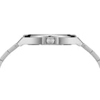 Silver/Blue turquoise dial Mansa - from ASOROCK WATCHES  a black african american owned luxury unique watch brand with swiss rolex, Audemars Piguet, patek homage inspired style watches. Also a custom vvs moissanite diamond watch maker.