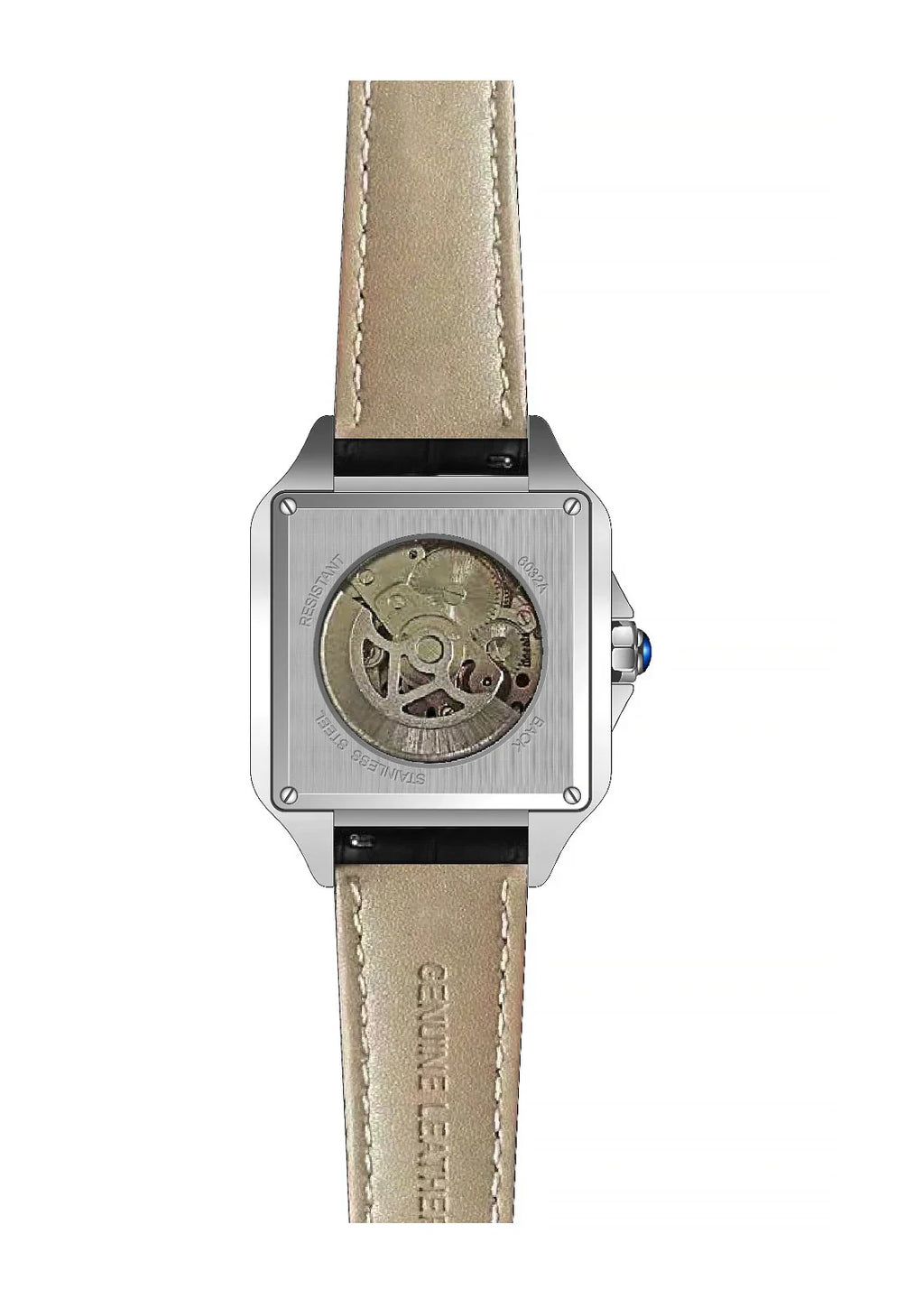 Silver/White Diplomat - from ASOROCK WATCHES  a black african american owned luxury unique watch brand with swiss rolex, Audemars Piguet, patek homage inspired style watches. Also a custom vvs moissanite diamond watch maker.