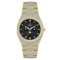 Iced transporter - Small diamond bezel - Fully iced strap