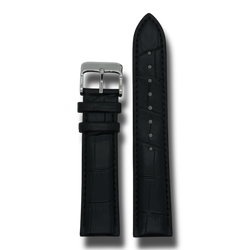 Villa black leather strap (select clasp)
