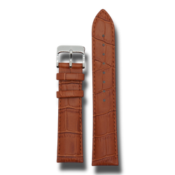 Villa Brown leather strap (select clasp)