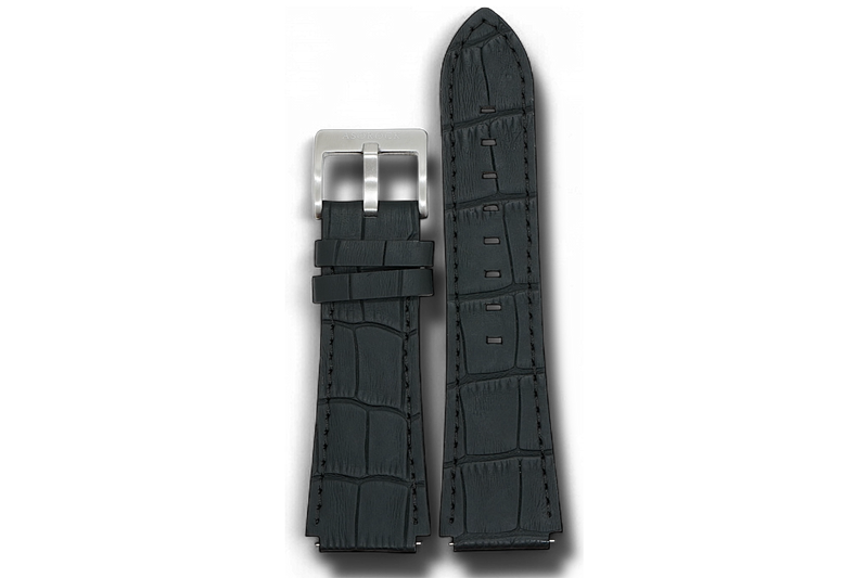 Constellation black leather strap (select clasp)