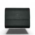 6pcs Black litchi leather watch case - from ASOROCK WATCHES  a black african american owned luxury unique watch brand with swiss rolex, Audemars Piguet, patek homage inspired style watches. Also a custom vvs moissanite diamond watch maker.