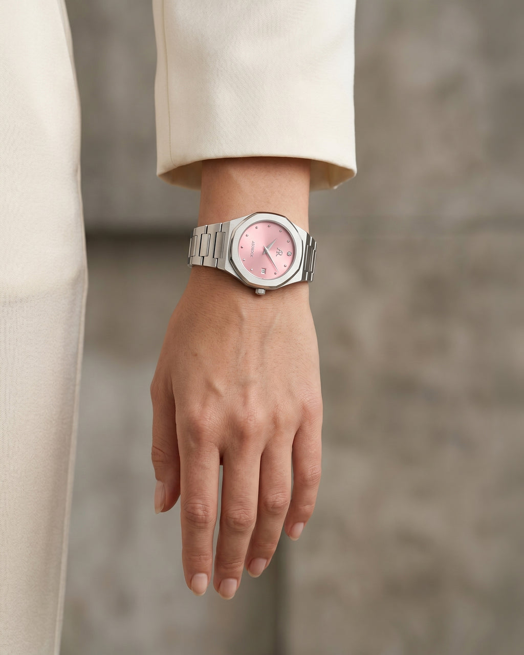 Silver/pink dial goddess (Pre-order ships out in August)