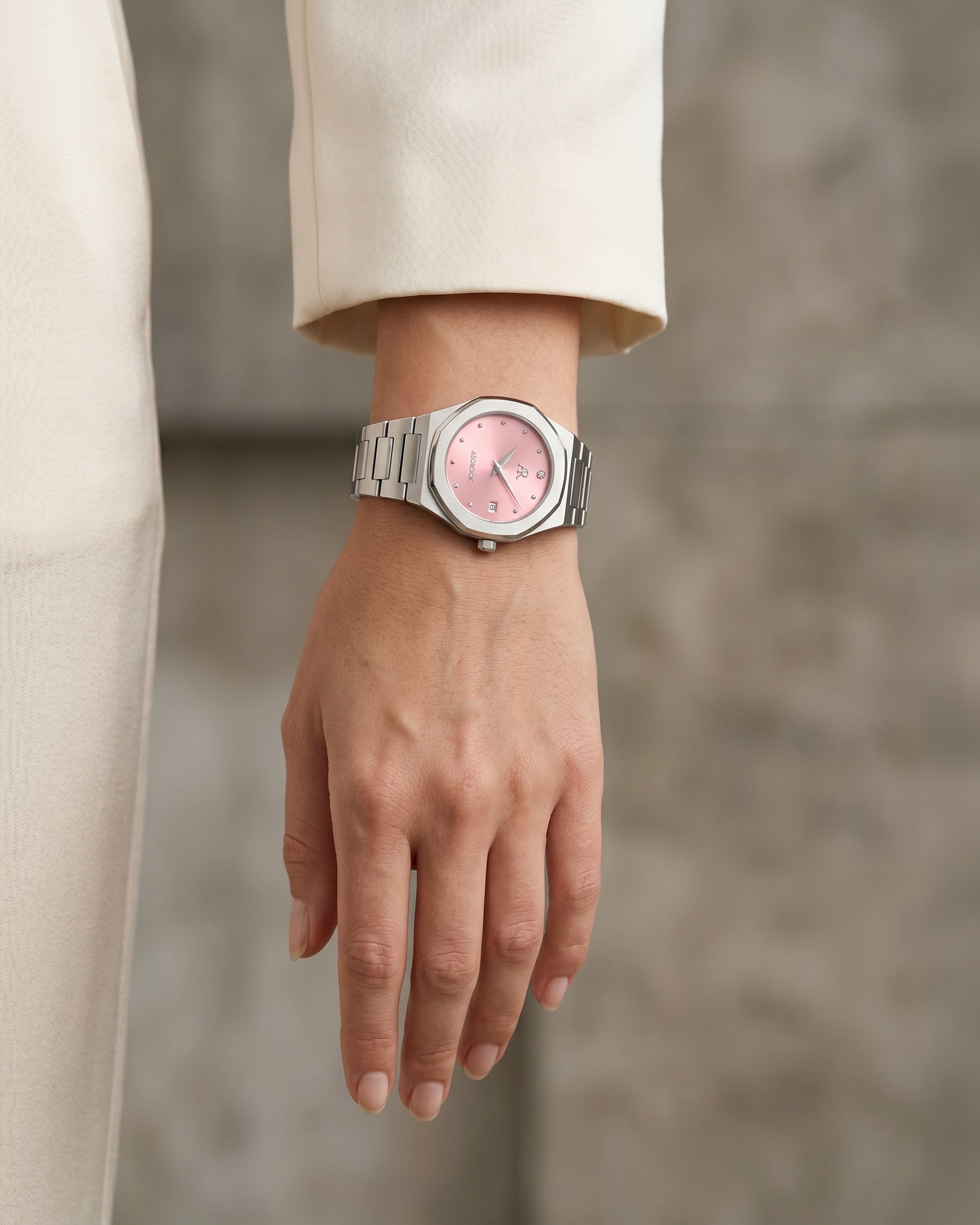 Silver/pink dial goddess (Pre-order ships out in August)