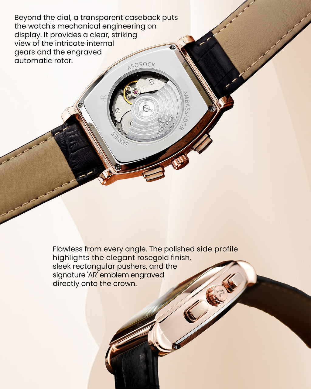 Rosegold/Black Ambassador (Pre-order ships out in july)