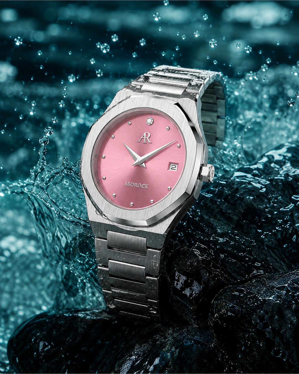 Silver/pink dial goddess (Pre-order ships out in August)