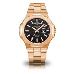 Rosegold/Black plain Constellation Day Date (Pre-order ships out june 20th)