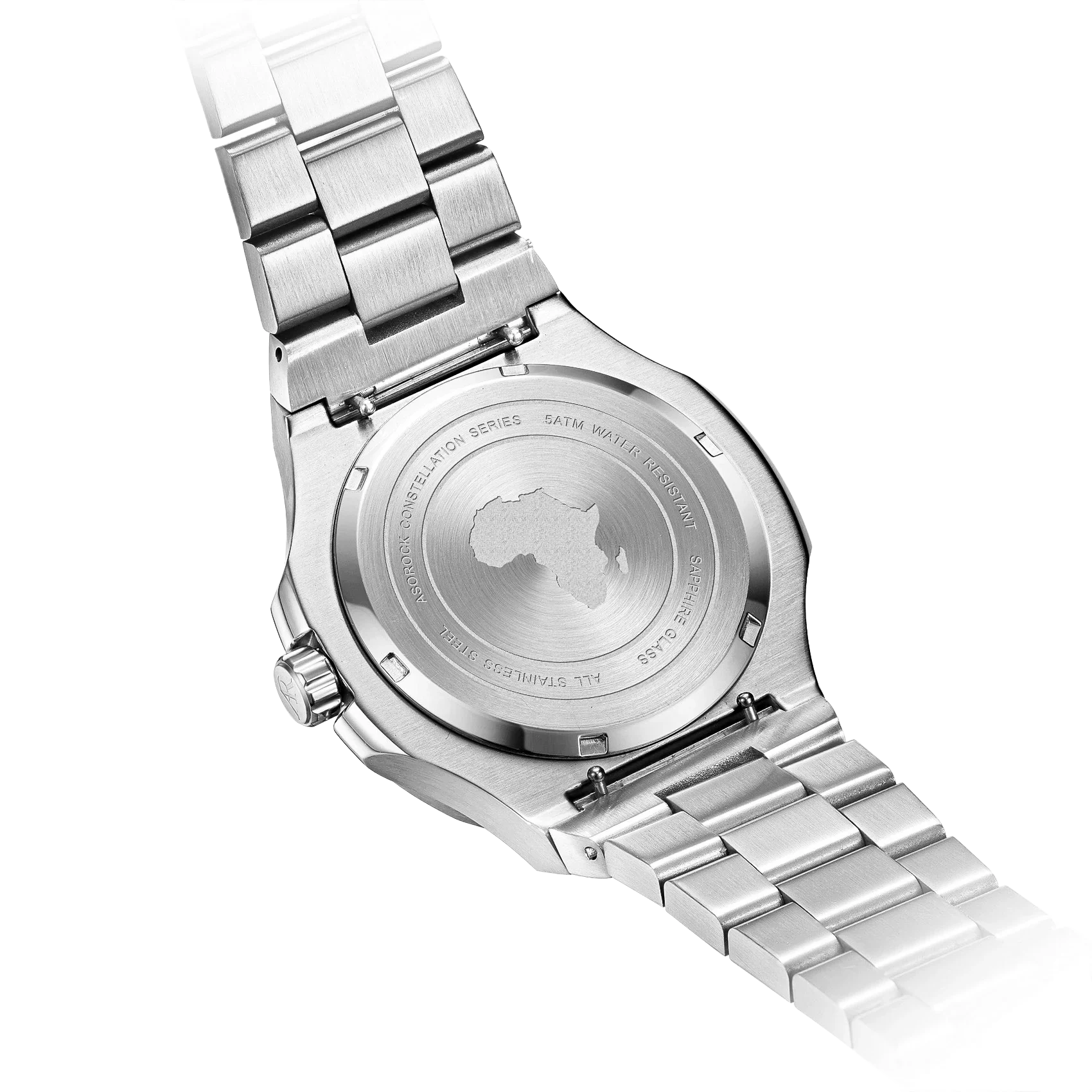 Silver/Black plain Constellation Day Date homage Watch– ASOROCK WATCHES