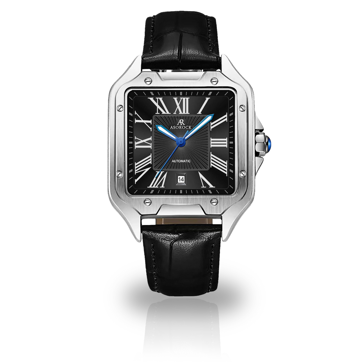 Carica Orologi Diplomat 31-426 | Scrigno In Ebano Con Interno Pelle Nera, 4-7 Orologi - Foto 4