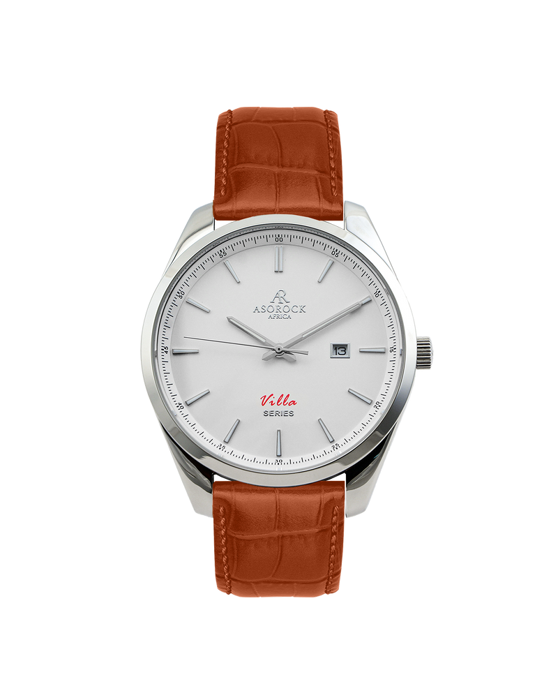 Villa Brown leather strap (select clasp)