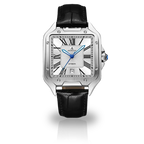 Silver/White Diplomat - from ASOROCK WATCHES  a black african american owned luxury unique watch brand with swiss rolex, Audemars Piguet, patek homage inspired style watches. Also a custom vvs moissanite diamond watch maker.