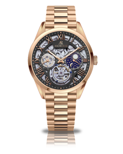 Rosegold/Black Villa tourbillon