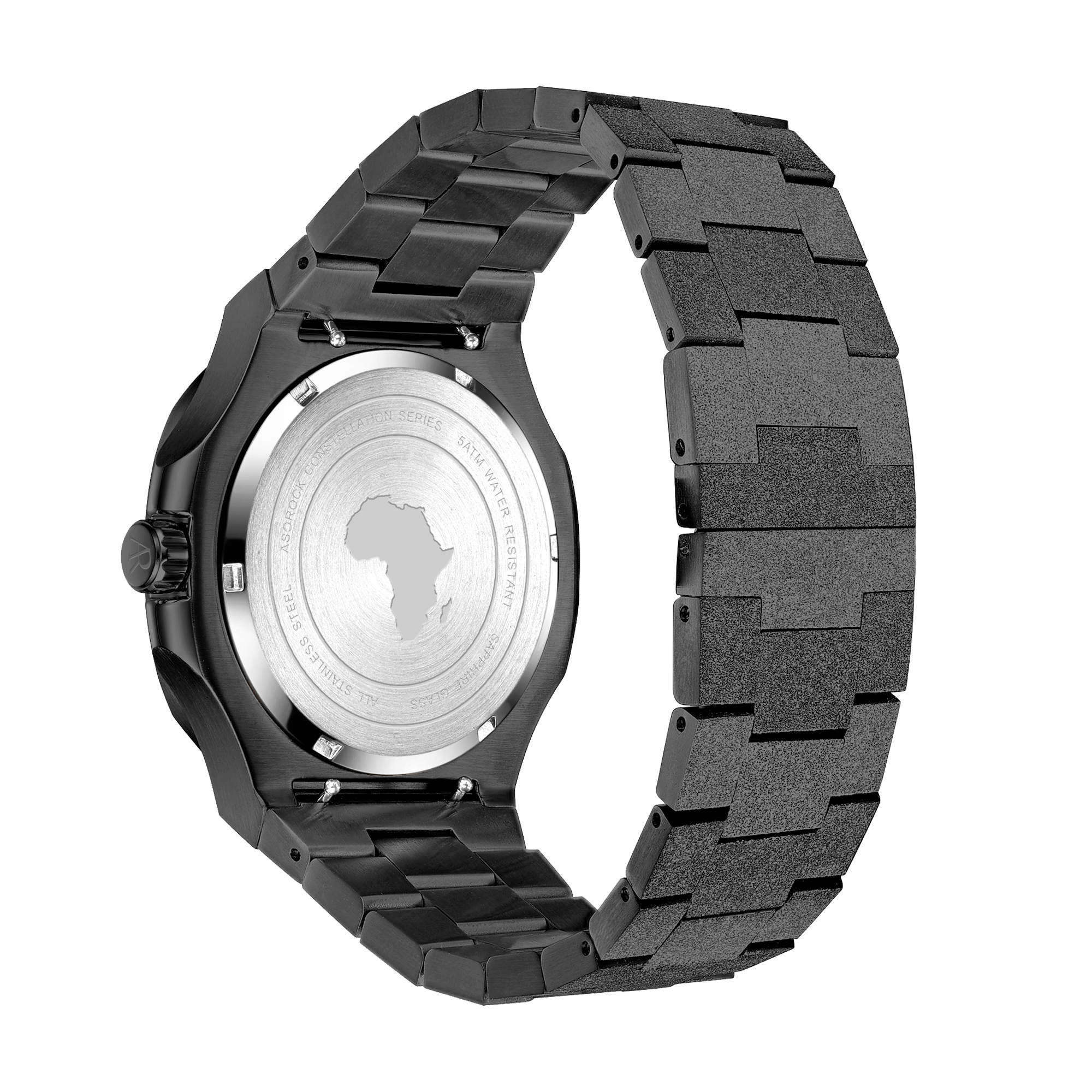 All Black Frosted aventurine stardust Constellation Day Date