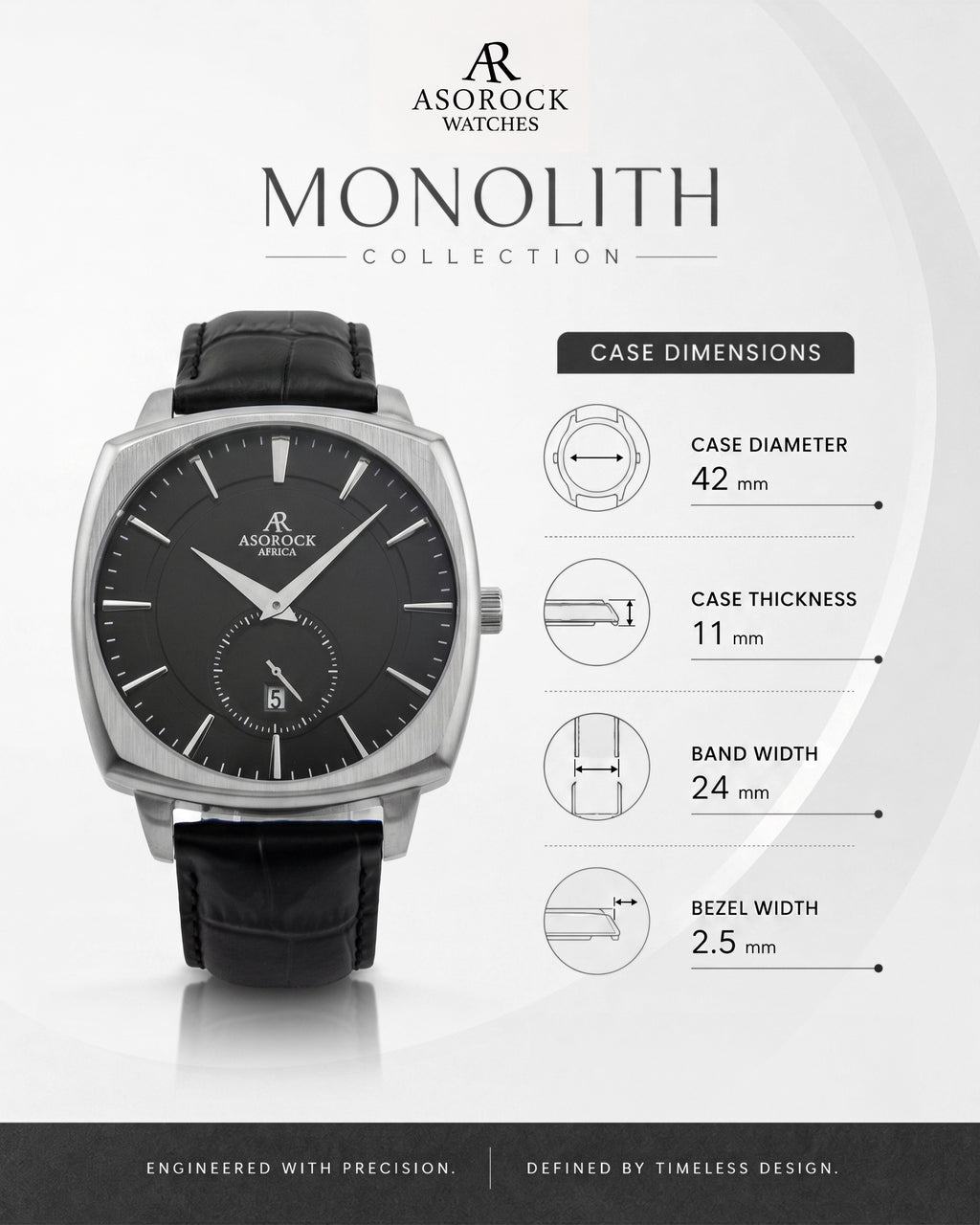 Black/Silver Monolith