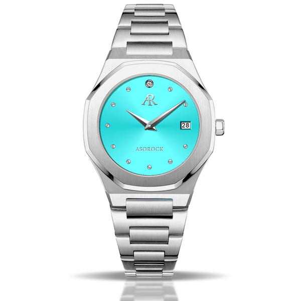 Silver/Blue turquoise dial goddess (PRE-ORDER)
