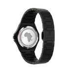 All black Mansa - from ASOROCK WATCHES  a black african american owned luxury unique watch brand with swiss rolex AP homage style watches 