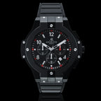 ALL BLACK SPEEDRACER 2.0 - from ASOROCK WATCHES  a black african american owned luxury unique watch brand with swiss rolex AP homage style watches 