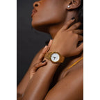 Gold/White goddess - from ASOROCK WATCHES  a black african american owned luxury unique watch brand with swiss rolex AP homage style watches 
