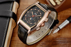 Rosegold/Black Ambassador - from ASOROCK WATCHES  a black african american owned luxury unique watch brand with swiss rolex AP homage style watches 