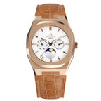 Rosegold/White Transporter - from ASOROCK WATCHES  a black african american owned luxury unique watch brand with swiss rolex AP homage style watches 