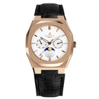 Rosegold/White Transporter - from ASOROCK WATCHES  a black african american owned luxury unique watch brand with swiss rolex AP homage style watches 