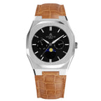 Silver/Black Transporter - from ASOROCK WATCHES  a black african american owned luxury unique watch brand with swiss rolex AP homage style watches 