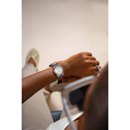 Siver/Silver goddess - from ASOROCK WATCHES  a black african american owned luxury unique watch brand with swiss rolex AP homage style watches 