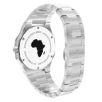Siver/Silver goddess - from ASOROCK WATCHES  a black african american owned luxury unique watch brand with swiss rolex AP homage style watches 
