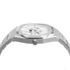 Silver/White Transporter - from ASOROCK WATCHES  a black african american owned luxury unique watch brand with swiss rolex AP homage style watches 