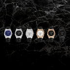 Transporter Black leather strap (select Clasp) - from ASOROCK WATCHES  a black african american owned luxury unique watch brand with swiss rolex AP homage style watches 