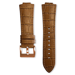 Transporter Brown leather strap (select Clasp) - from ASOROCK WATCHES  a black african american owned luxury unique watch brand with swiss rolex AP homage style watches 