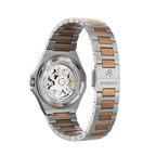 Two tone rosegold/Blue Tubili - from ASOROCK WATCHES  a black african american owned luxury unique watch brand with swiss rolex AP homage style watches 